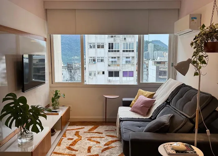 Espacoso Apt 2Quartos A Passos Da Praia De Ipanema